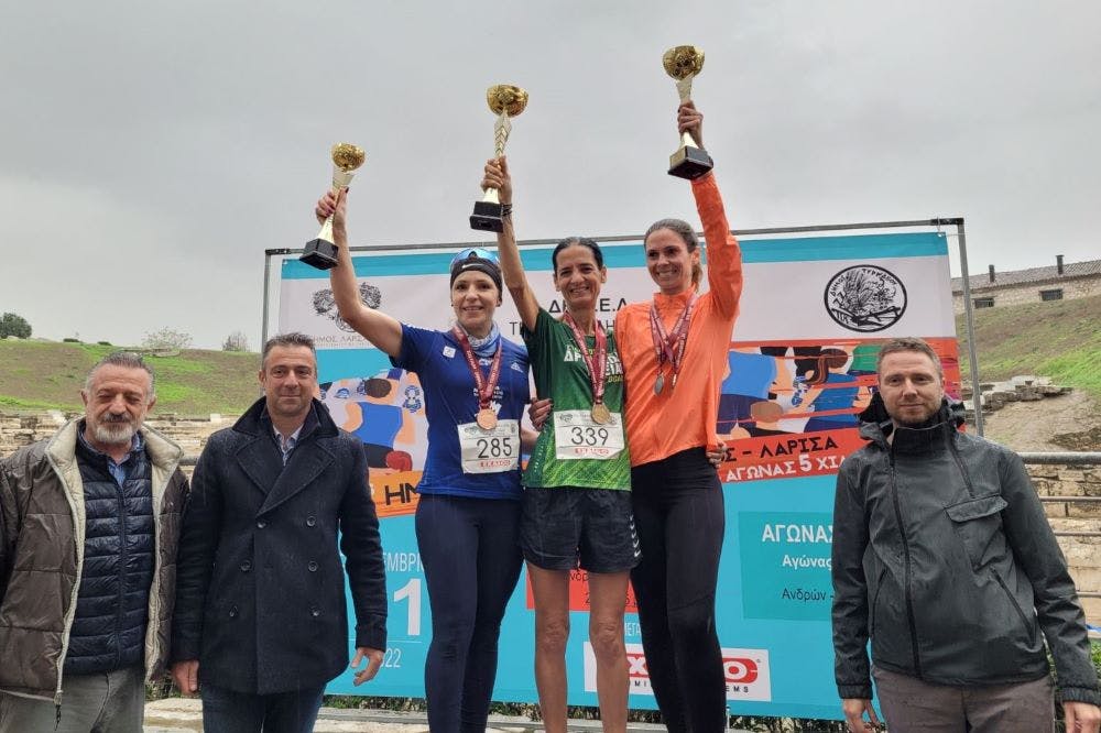 18ος Ημιμαραθώνιος Δρόμος «Τύρναβος-Λάρισα»: Η κακοκαιρία δεν πτόησε τους δρομείς-Νικητής ο Λάμαρης runbeat.gr